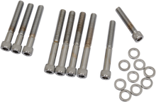 DRAG SPECIALTIES Bolt Kit - Cam Cover - Knurled - Chrome - '86-'90 Sportster MK199