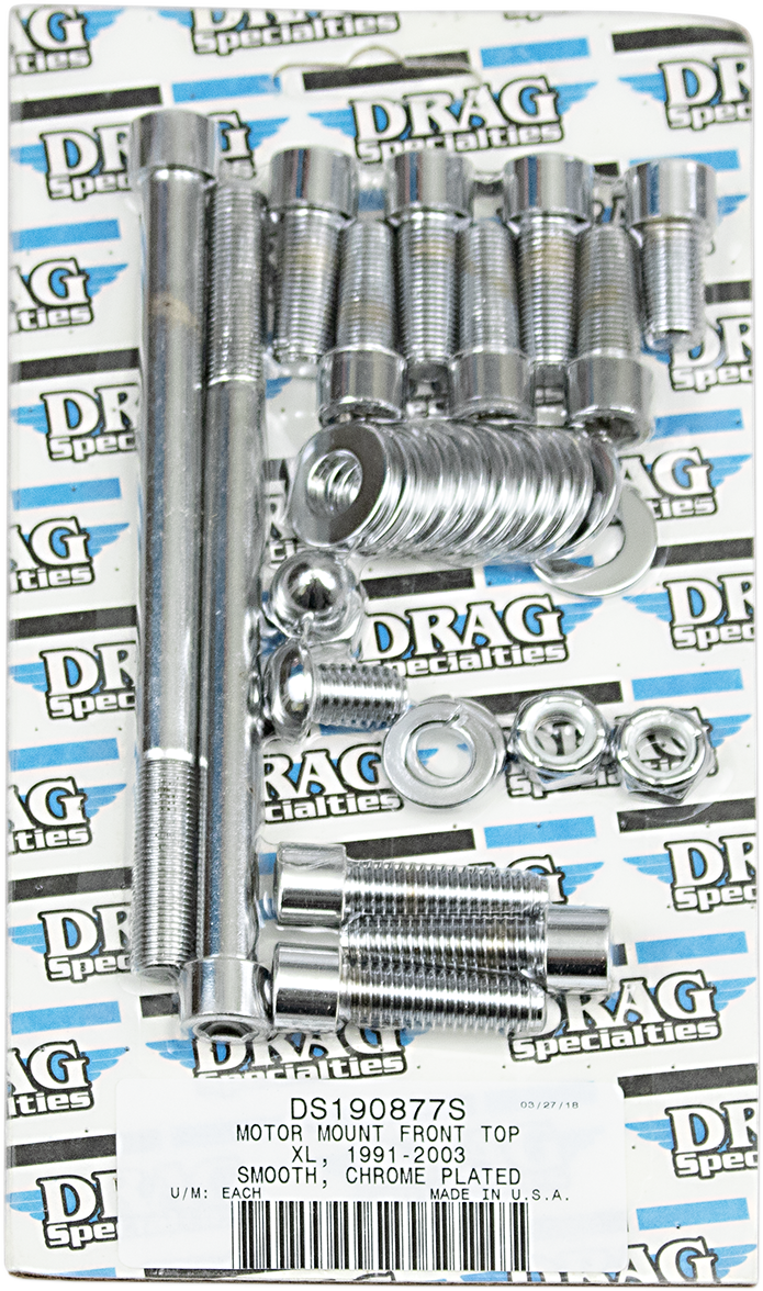 DRAG SPECIALTIES Bolt Set - Motor Mount - Smooth - Sportster MK264S