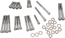 DRAG SPECIALTIES Bolt Set - Cam/Crankcase/Sprocket Cover - Socket-Head/Smooth - Sportster MK265S
