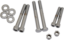 DRAG SPECIALTIES Bolt Set - Motor Mount - Knurled - Dyna/Softail MK267