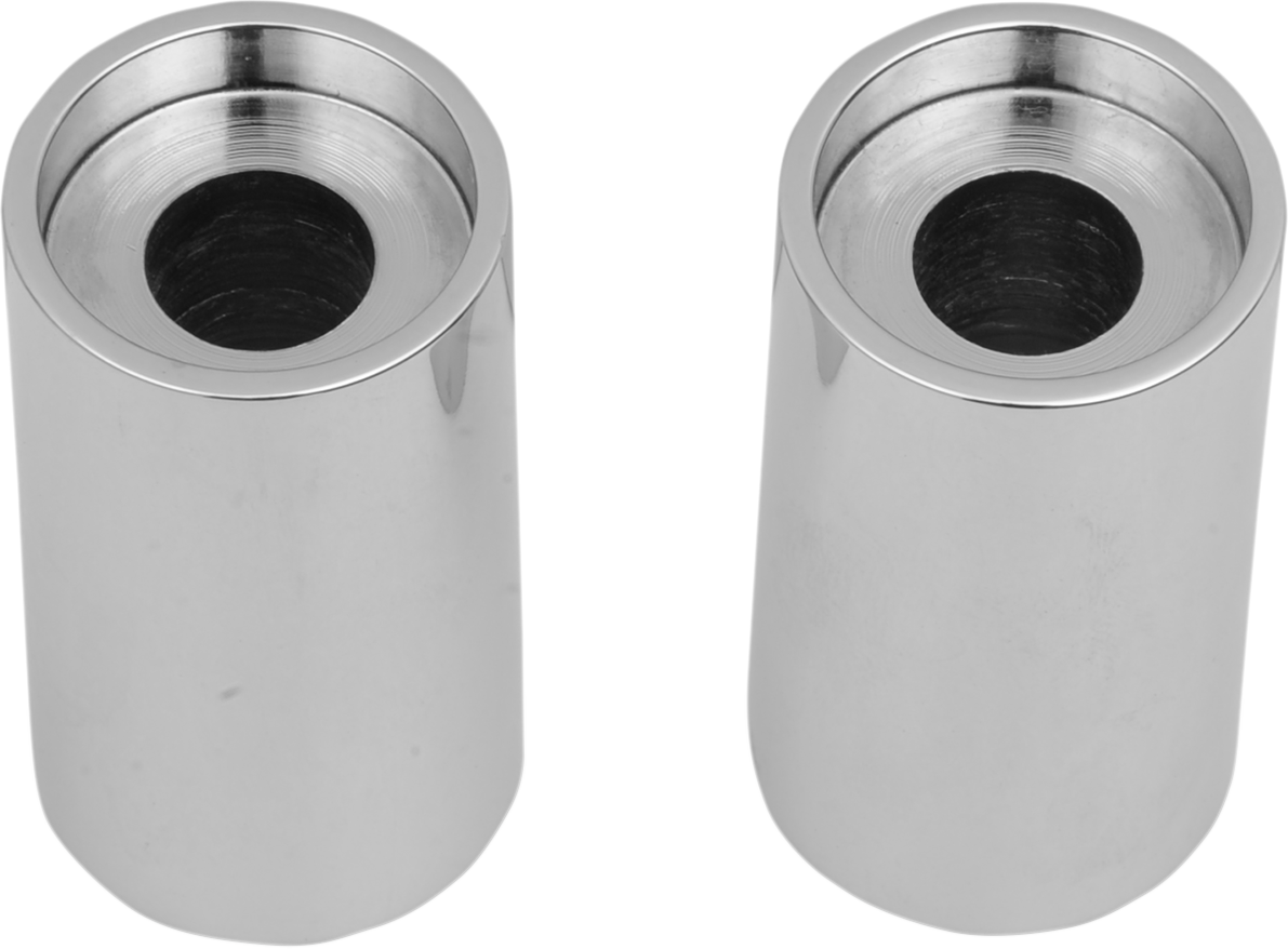 LA CHOPPERS Handlebar Riser Extensions - 2" - Chrome LA-7413-03