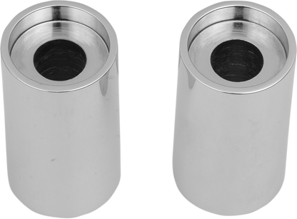 LA CHOPPERS Handlebar Riser Extensions - 2" - Chrome LA-7413-03