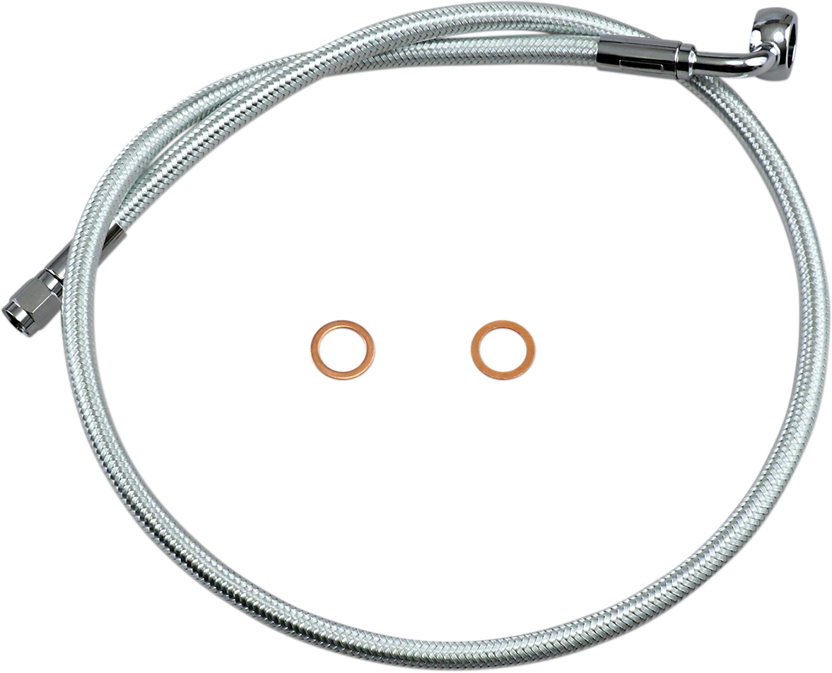 MAGNUM SHIELDING Brake Line - 12mm-90° - 32" - Sterling Chromite II - AS378032