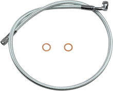 MAGNUM SHIELDING Brake Line - 12mm-90° - 32" - Sterling Chromite II - AS378032