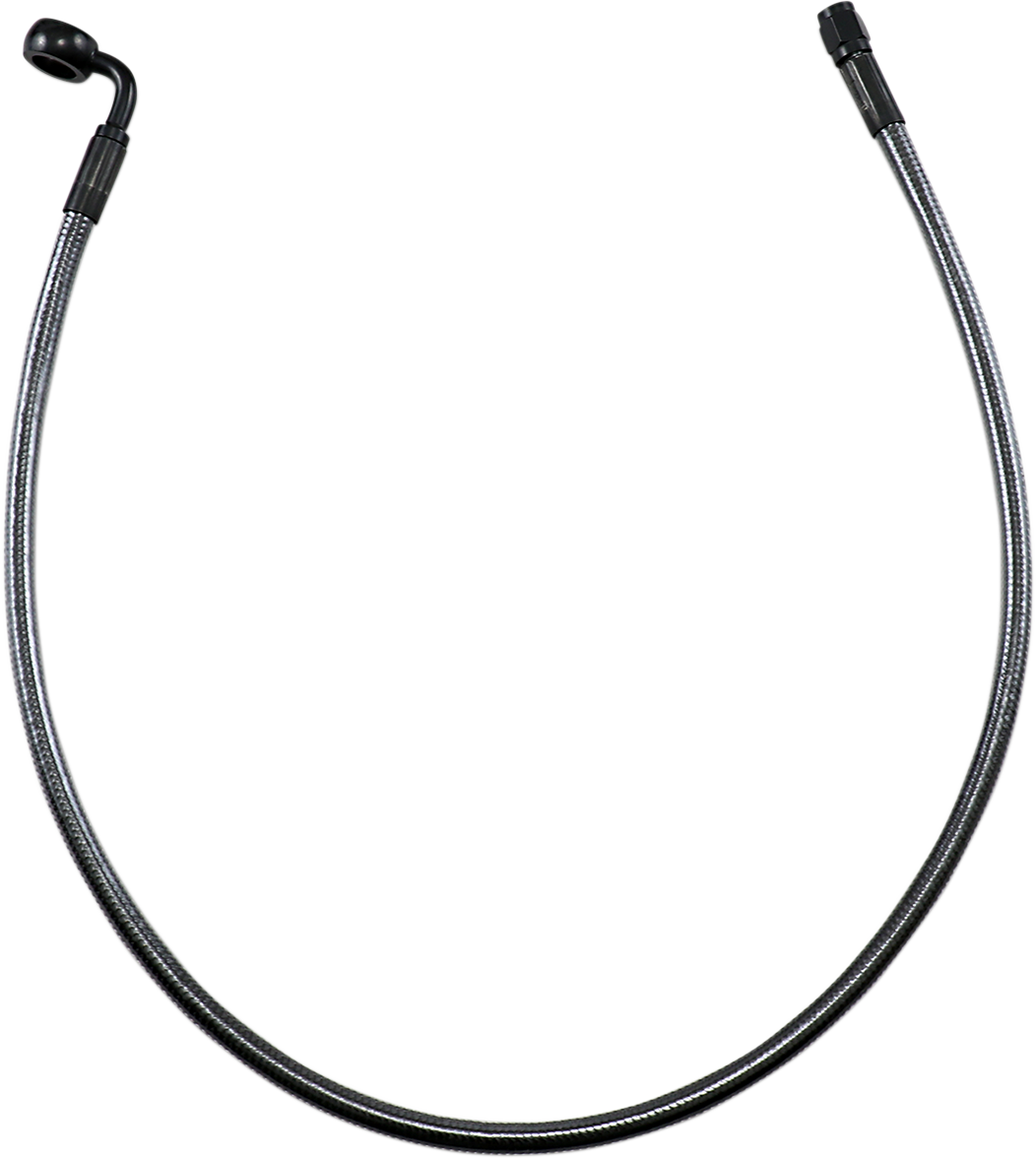 MAGNUM SHIELDING Brake Line - 12mm-90° - 28" - Black Pearl AS478028