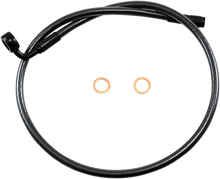 MAGNUM SHIELDING Brake Line - 12mm-90° - 30" - Black Pearl AS478030