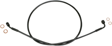 MAGNUM SHIELDING Brake Line - EZ Align - Stainless Steel - Black SBB0601-49