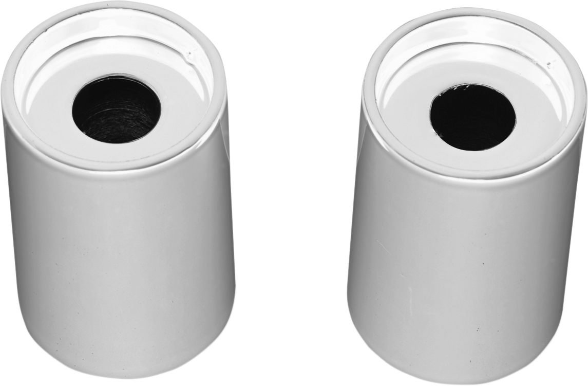 LA CHOPPERS Handlebar Riser Extensions - 2" x 1-1/4" - Chrome LA-7414-03