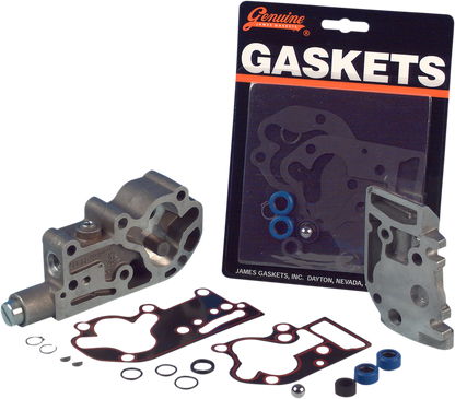 JAMES GASKET Oil Pump Metal Gasket/Seal Kit - EVO/Big Twin JGI-92-FLHR