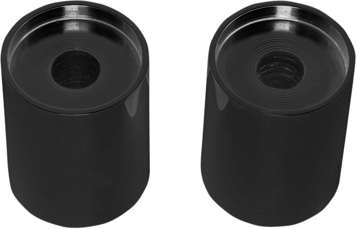 LA CHOPPERS Handlebar Riser Extensions - 2" x 1-1/2" - Black LA-7413-53B