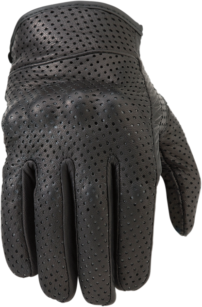 Z1R Women's 270 Perforated Gloves - Black - XS 3302-0458