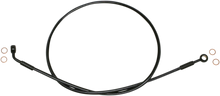 MAGNUM SHIELDING Brake Line - EZ Align - Stainless Steel - Black SBB0607-44