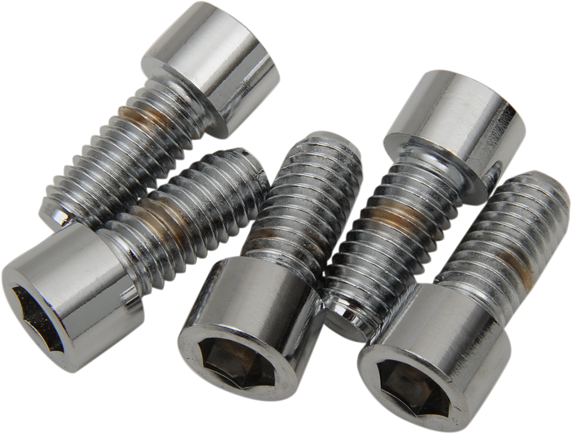 DRAG SPECIALTIES Bolts - Socket-Head/Replacement - Smooth/Coarse Thread - 7/16"-14 x 1" - 5 Pack MPB722S