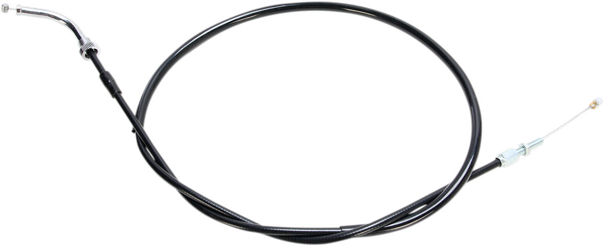 MOTION PRO Black Vinyl Throttle Cable - Push - +8" - '04-'09 VT750C 02-0592