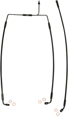 MAGNUM SHIELDING Brake Line - Front - XR - Black SBB1307-19