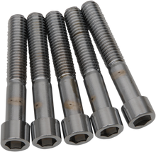 DRAG SPECIALTIES Bolts - Socket-Head/Replacement - Smooth/Coarse Thread - 7/16"-14 x 3" - 5 Pack MPB705S