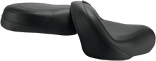 MUSTANG Seat - Vintage - Wide - Touring - With Driver Backrest - Two-Piece - Smooth - Black - VStar 950 79571