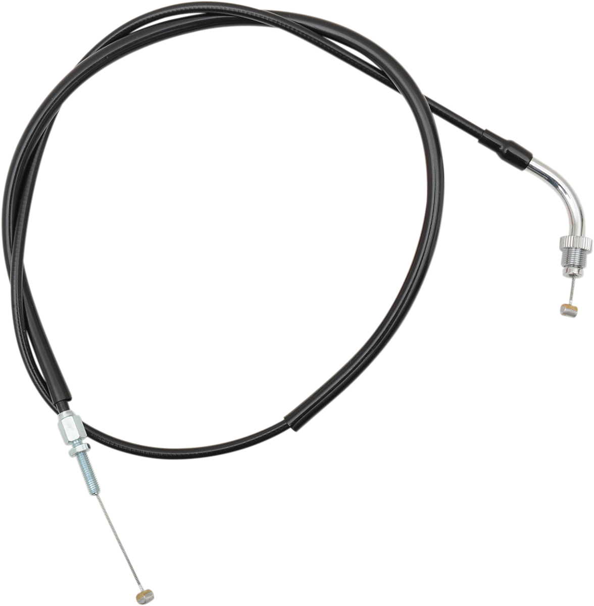 MOTION PRO Black Vinyl Throttle Cable - Push - +6" - '11-'24 VT750C 02-0598