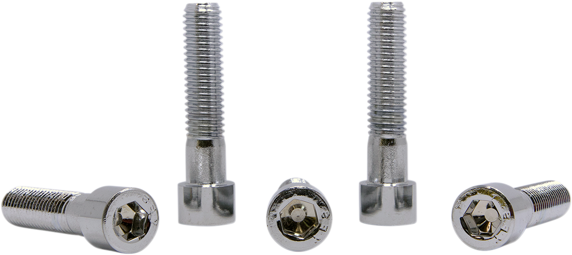 DRAG SPECIALTIES Bolts - Socket-Head/Replacement - Smooth/Coarse Thread - 1/2"-13 x 2-1/4" - 5 Pack MPB697S