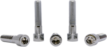 DRAG SPECIALTIES Bolts - Socket-Head/Replacement - Smooth/Coarse Thread - 1/2"-13 x 2-1/4" - 5 Pack MPB697S
