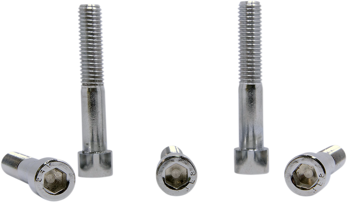 DRAG SPECIALTIES Bolts - Socket-Head/Replacement - Smooth/Coarse Thread - 1/2"-13 x 3" - 5 Pack MPB700S