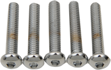 DRAG SPECIALTIES Bolts - Button Head/Replacement - 1/4"-20 x 1-1/4" - 5 Pack MPB821