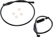 MAGNUM SHIELDING Brake Line Kit - XR - Black SBB1325-31
