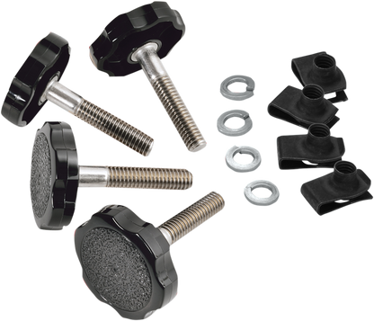 SHOW CHROME Saddlebag Fasteners - HD/Victory '96-'23 91-314A