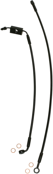 MAGNUM SHIELDING Brake Line Kit - XR - Black SBB1326-27
