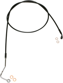 MAGNUM SHIELDING Brake Line - Upper - XR - Black SBB1401-78