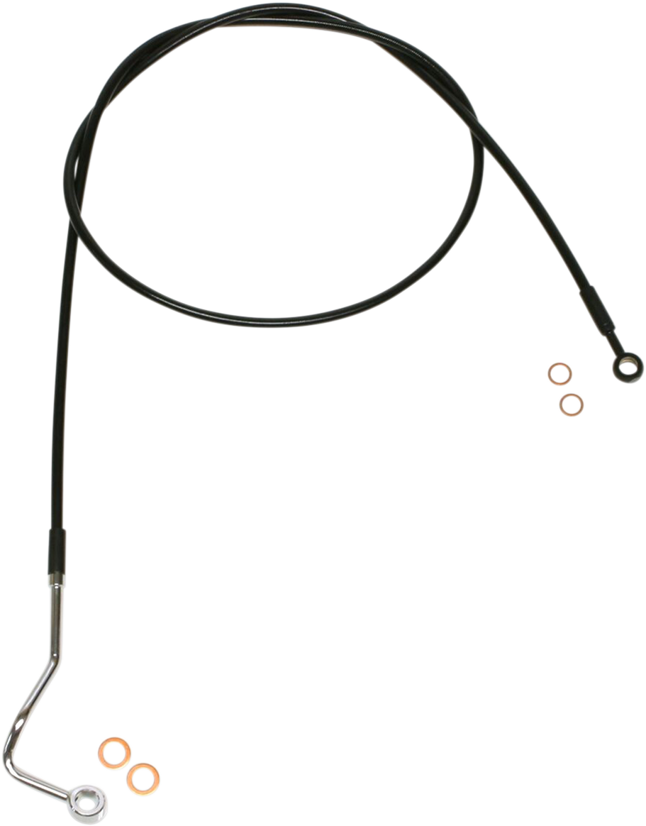 MAGNUM SHIELDING Brake Line - Upper - XR - Black SBB1402-70