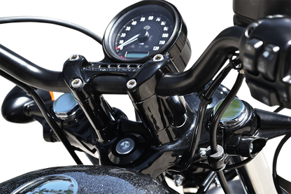 LA CHOPPERS Handlebar Riser Extensions - 2" - Forty-Eight - Black LA-7433-02B