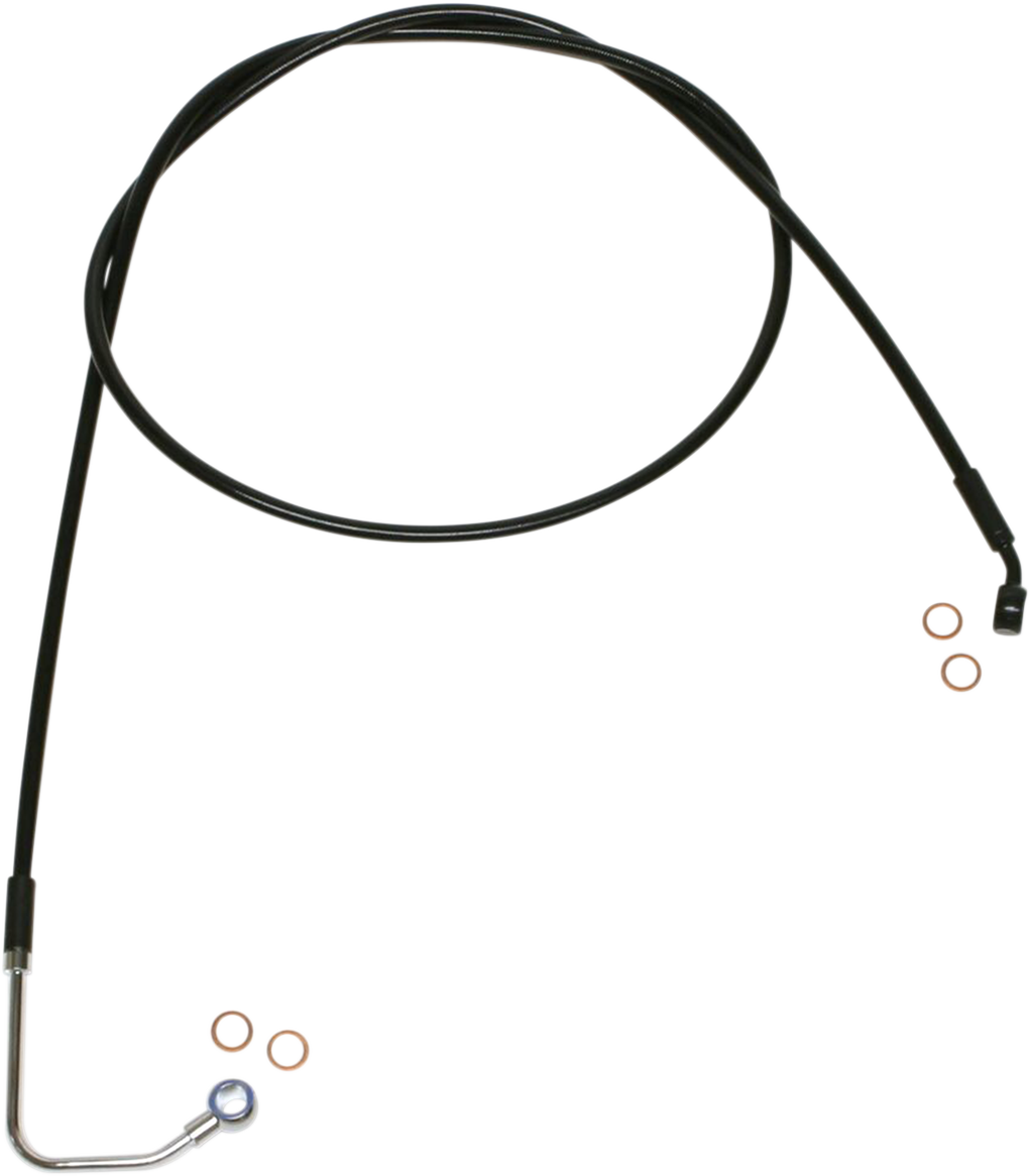 MAGNUM SHIELDING Brake Line - Upper - XR - Black SBB1404-70