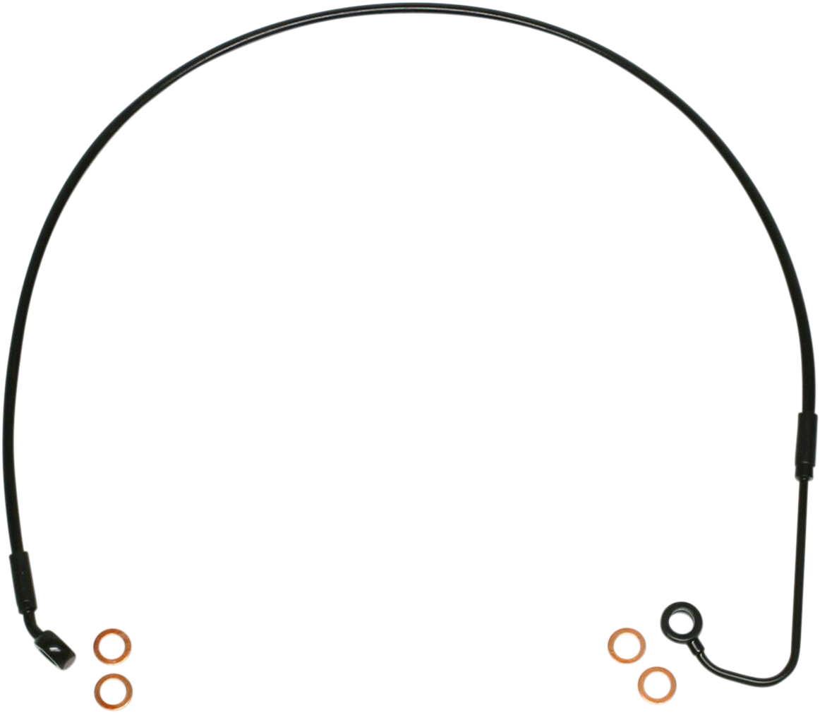 MAGNUM SHIELDING Brake Line - Upper - XR - Black SBB1410-38