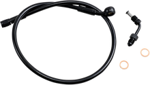 MAGNUM SHIELDING Brake Line - Upper with Adapter - Black SBB1501-25