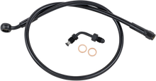 MAGNUM SHIELDING Brake Line - Upper with Adapter - Black SBB1501-27