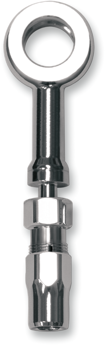 MAGNUM SHIELDING BYO Brake Banjo - 10mm-180° - Stainless Steel 392100