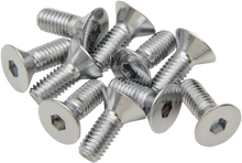 DRAG SPECIALTIES Bolts - Flat-Head - Chrome - 10-32 x 3/4" MPB573