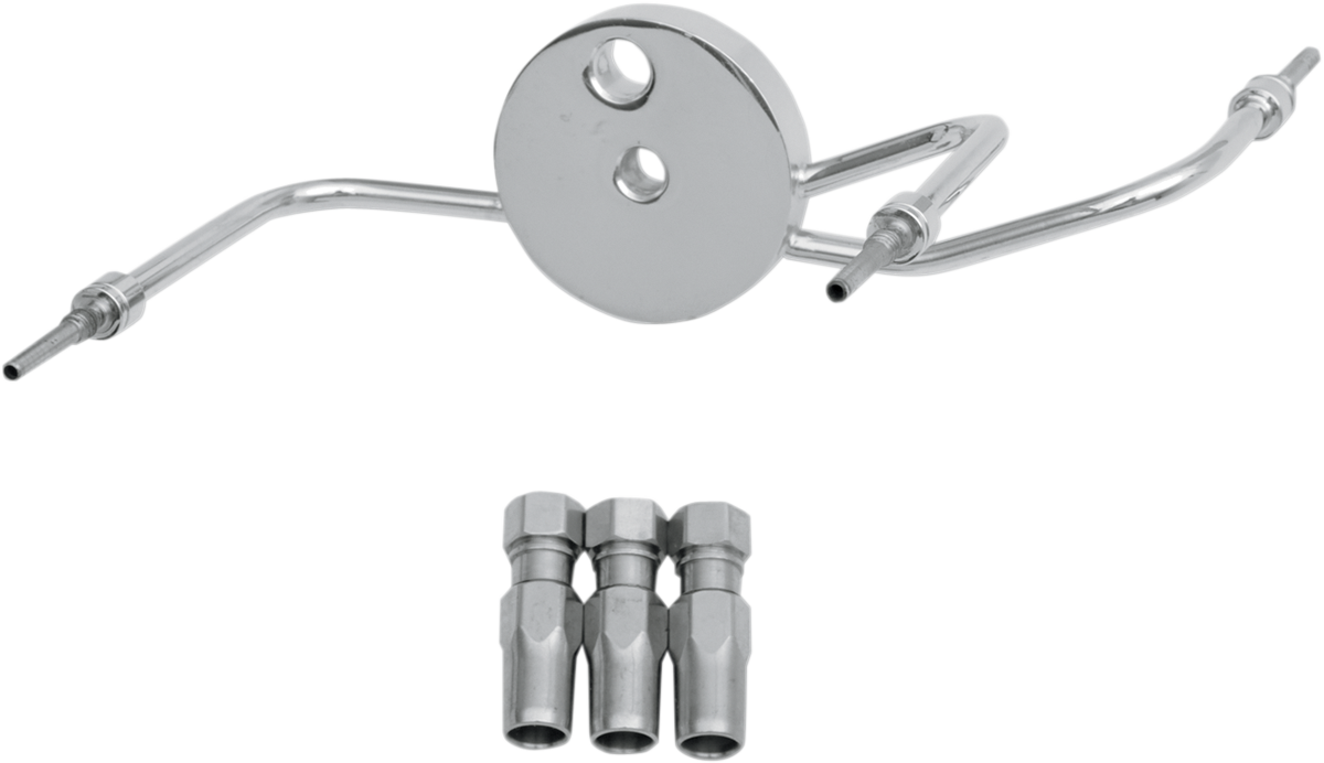 MAGNUM SHIELDING BYO Brake Tee - Narrow Glide - Chrome 393002