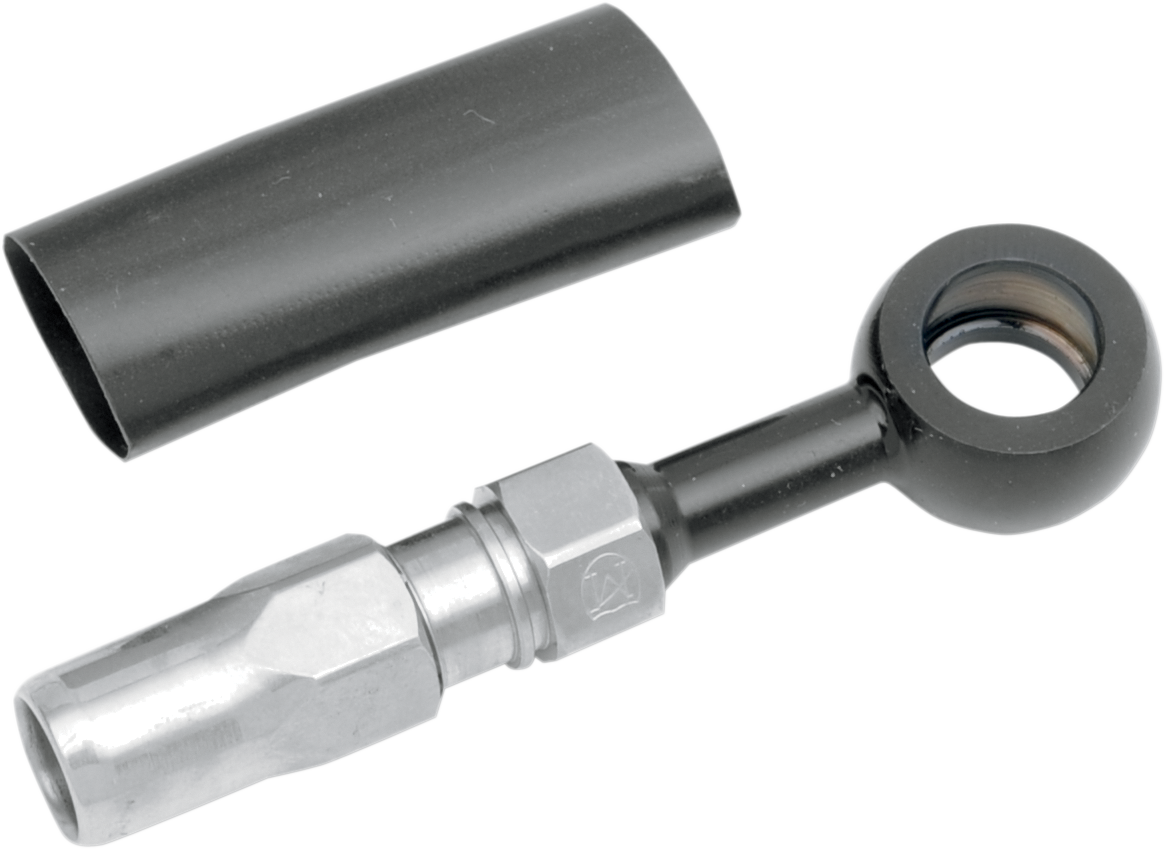 MAGNUM SHIELDING BYO Brake Banjo - 10mm-180° - Black 492100