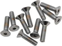 DRAG SPECIALTIES Bolts - Flat-Head - Chrome - 1/4"-20 x 3/4" MPB366