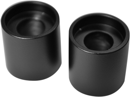LA CHOPPERS Handlebar Riser Extensions - 1" - Flat Black LA-7413-01M