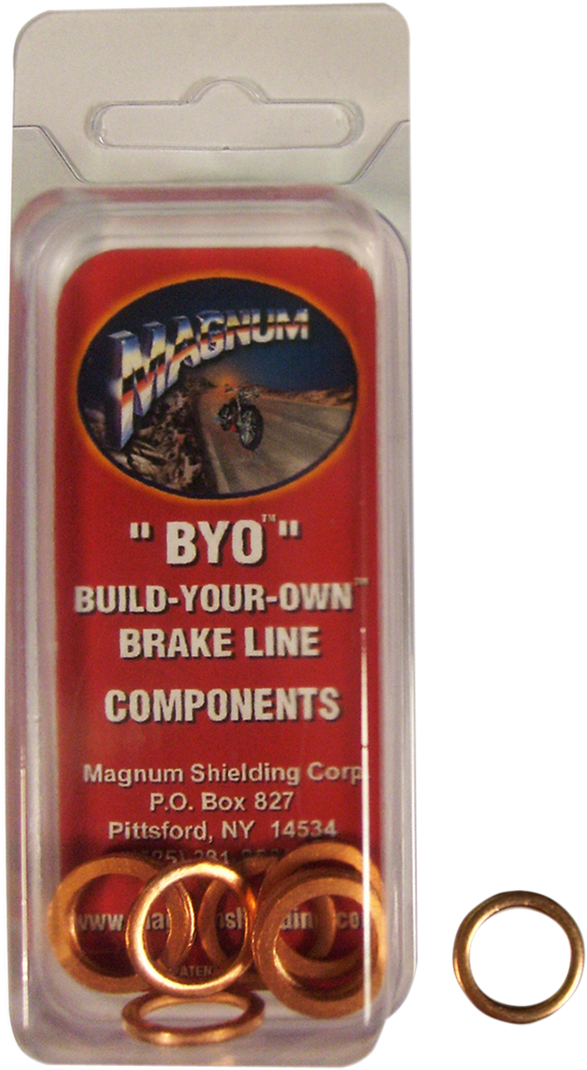 MAGNUM SHIELDING Copper Washer - 10mm - 10 pack 392910