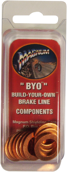 MAGNUM SHIELDING Copper Washer - 7/16" - 10 Pack 392911