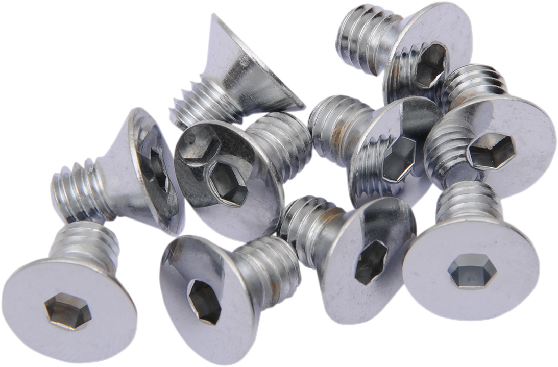 DRAG SPECIALTIES Bolts - Flat-Head - Chrome - 5/16"-18 x 1/2" MPB576