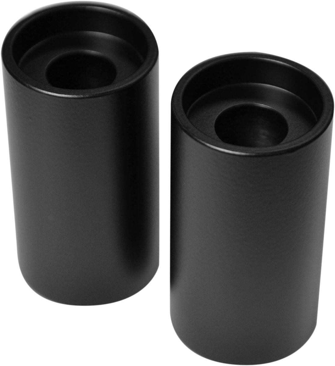 LA CHOPPERS Handlebar Riser Extensions - 2" - Flat Black LA-7413-03M
