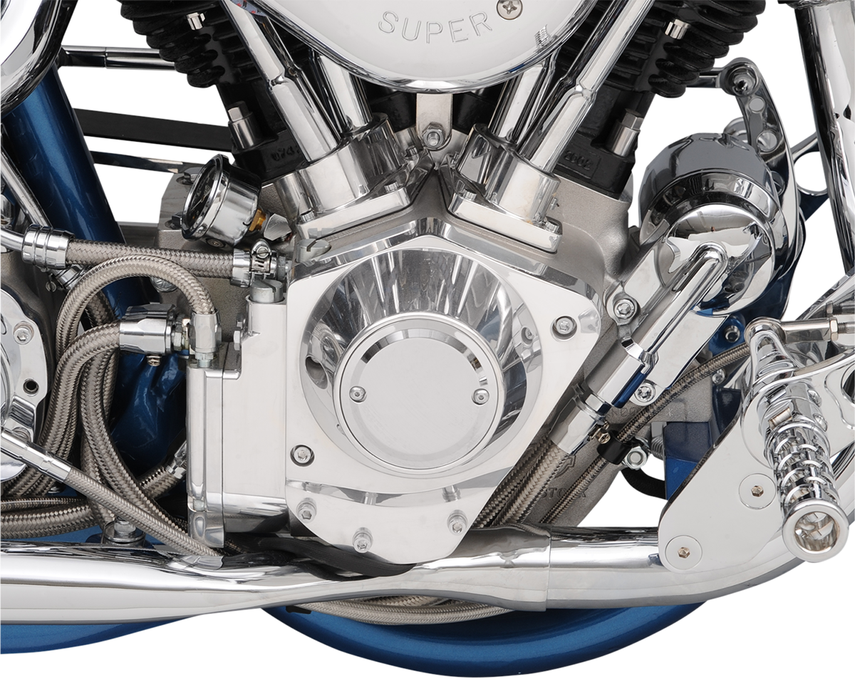 JOKER MACHINE Points Cover - Smooth - 2 Hole - Chrome 921102C