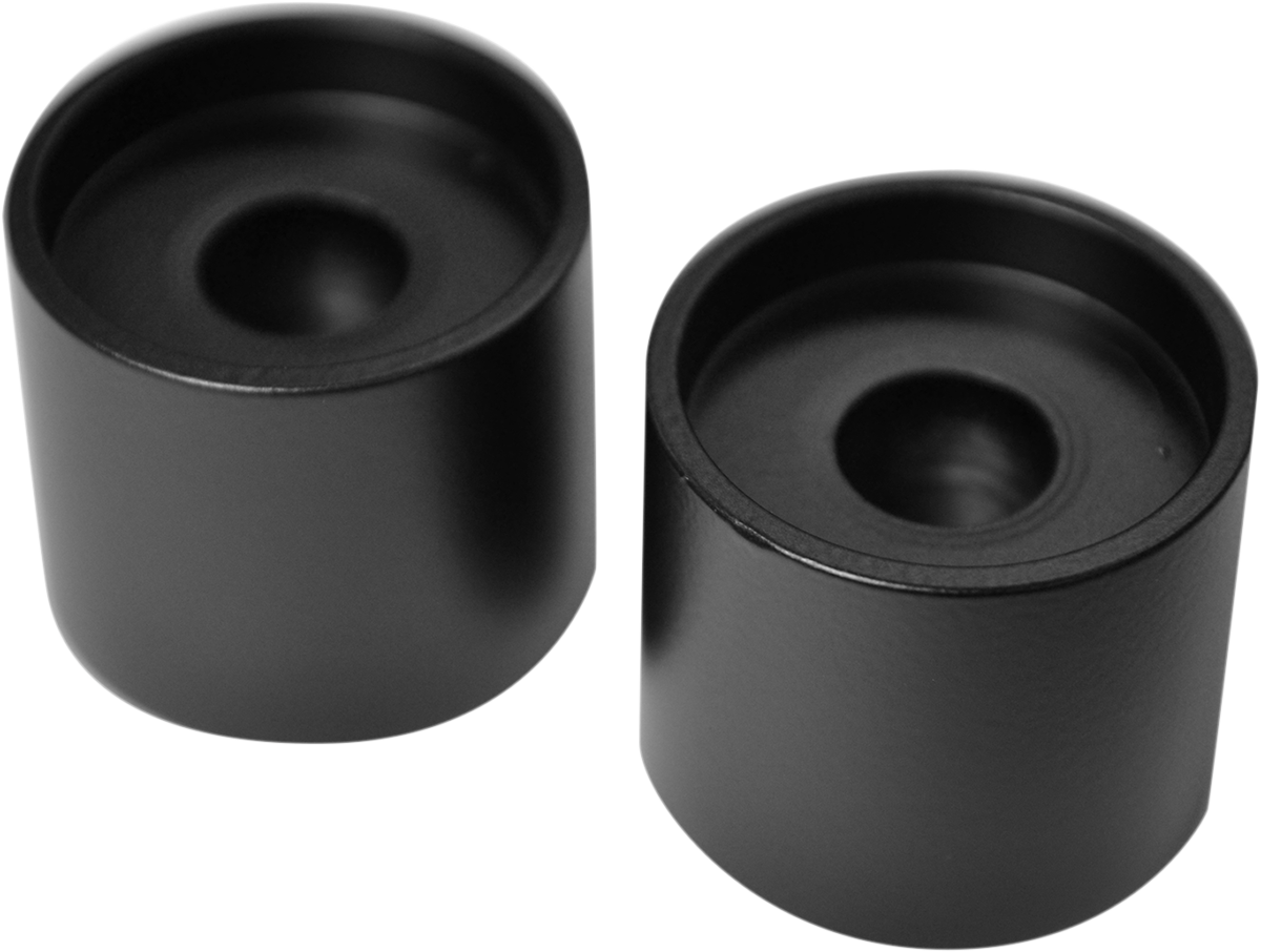 LA CHOPPERS Handlebar Riser Extensions - 1" x 1-1/4" - Flat Black LA-7414-01M