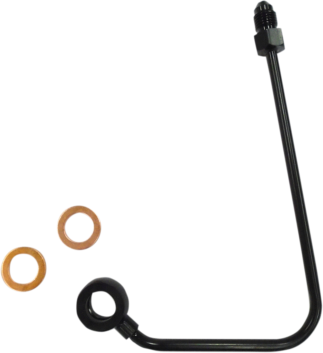 MAGNUM SHIELDING ABS Upper Brake Line Adapter - 4-3/4" Length - Black AS47000