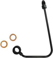 MAGNUM SHIELDING ABS Upper Brake Line Adapter - 4-3/4" Length - Black AS47000